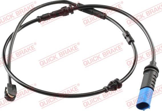QUICK BRAKE WS 0424 B - Предупредителен контактен сензор, износване на накладките vvparts.bg
