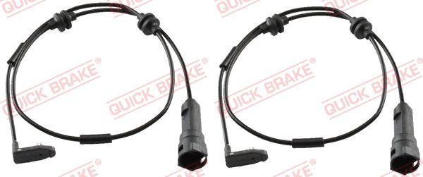 QUICK BRAKE WS 0158 A - Предупредителен контактен сензор, износване на накладките vvparts.bg