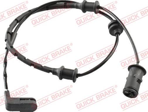 QUICK BRAKE WS 0166 B - Предупредителен контактен сензор, износване на накладките vvparts.bg