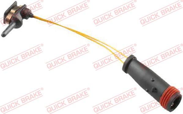 QUICK BRAKE WS 0162 A - Предупредителен контактен сензор, износване на накладките vvparts.bg