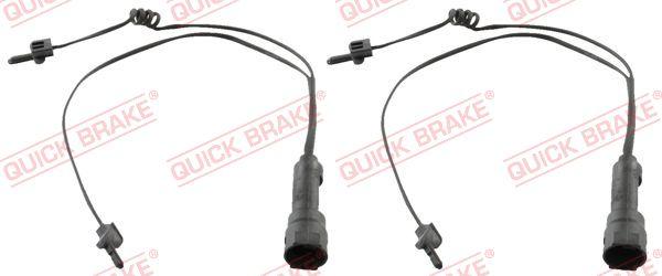 QUICK BRAKE WS 0180 A - Предупредителен контактен сензор, износване на накладките vvparts.bg