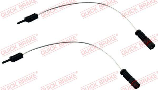 QUICK BRAKE WS 0182 A - Предупредителен контактен сензор, износване на накладките vvparts.bg
