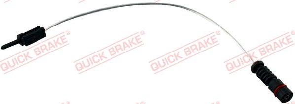 QUICK BRAKE WS 0182 B - Предупредителен контактен сензор, износване на накладките vvparts.bg