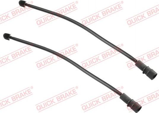 QUICK BRAKE WS 0342 A - Предупредителен контактен сензор, износване на накладките vvparts.bg