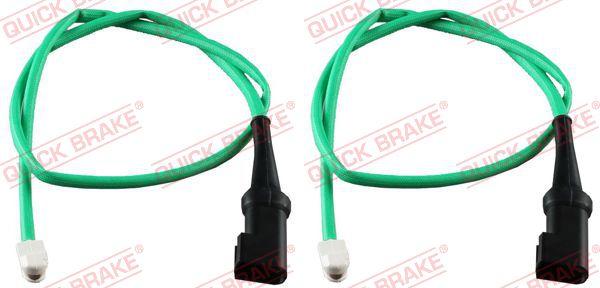 QUICK BRAKE WS 0369 A - Предупредителен контактен сензор, износване на накладките vvparts.bg