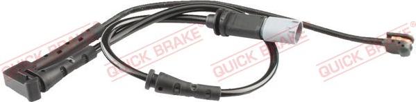 QUICK BRAKE WS 0362 A - Предупредителен контактен сензор, износване на накладките vvparts.bg