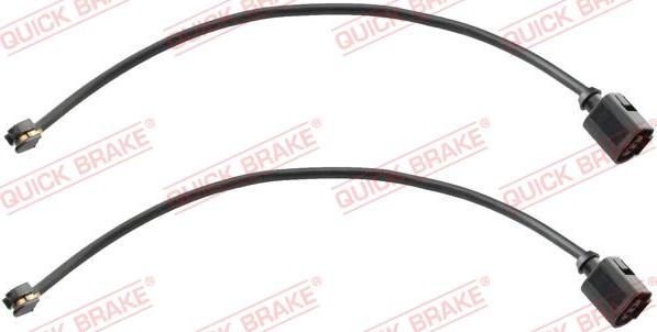 QUICK BRAKE WS 0309 A - Предупредителен контактен сензор, износване на накладките vvparts.bg