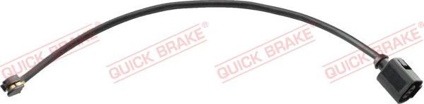 QUICK BRAKE WS 0309 B - Предупредителен контактен сензор, износване на накладките vvparts.bg