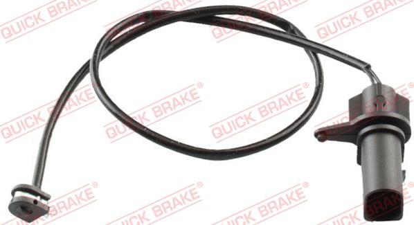 QUICK BRAKE WS 0243 B - Предупредителен контактен сензор, износване на накладките vvparts.bg