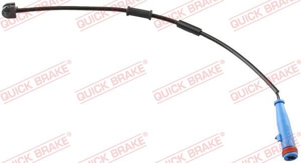 QUICK BRAKE WS 0255 A - Предупредителен контактен сензор, износване на накладките vvparts.bg