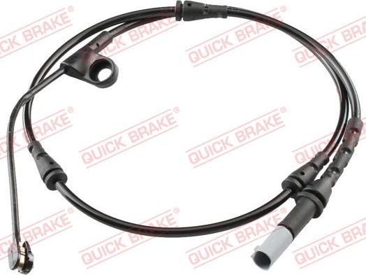 QUICK BRAKE WS 0284 B - Предупредителен контактен сензор, износване на накладките vvparts.bg