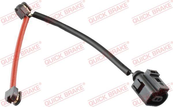 QUICK BRAKE WS 0226 B - Предупредителен контактен сензор, износване на накладките vvparts.bg