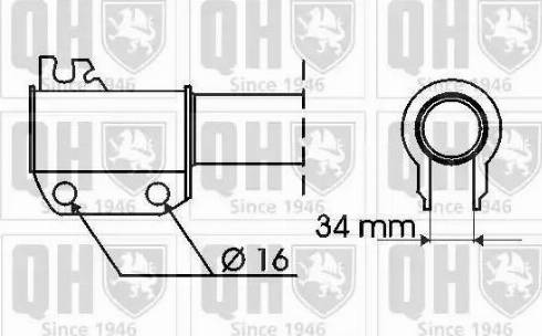 Quinton Hazell 178450 - Амортисьор vvparts.bg