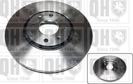 Quinton Hazell BDC4997 - Спирачен диск vvparts.bg