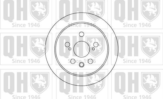 Quinton Hazell BDC4919 - Спирачен диск vvparts.bg