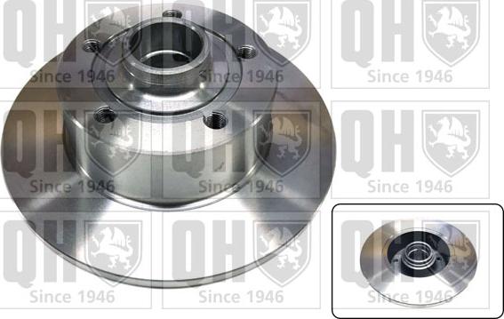 Quinton Hazell BDC4552 - Спирачен диск vvparts.bg