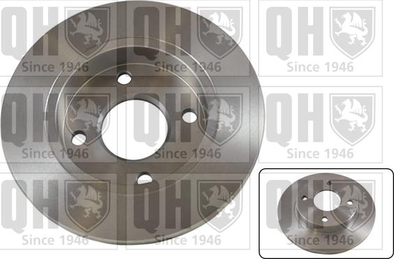 Quinton Hazell BDC4577 - Спирачен диск vvparts.bg