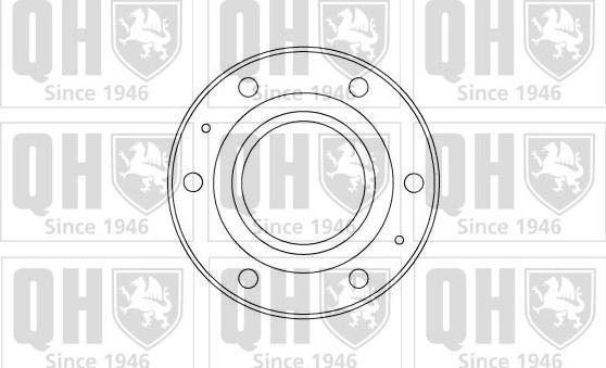 Quinton Hazell BDC4653 - Спирачен диск vvparts.bg