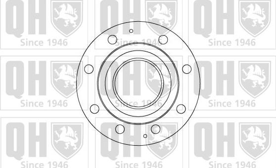 Quinton Hazell BDC4652 - Спирачен диск vvparts.bg
