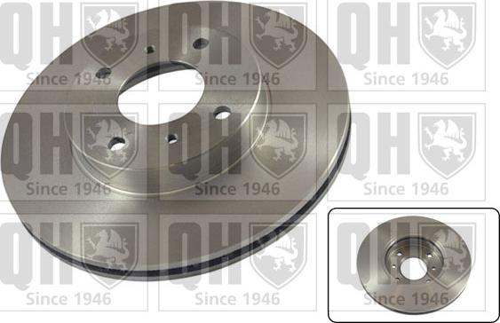 Quinton Hazell BDC4850 - Спирачен диск vvparts.bg