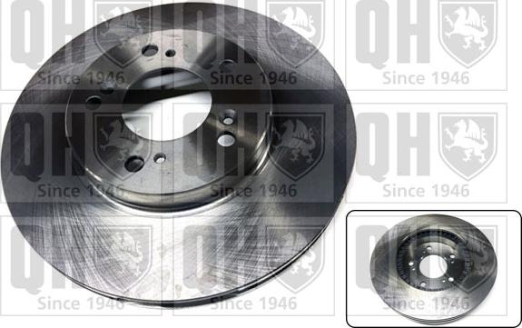 Quinton Hazell BDC4809 - Спирачен диск vvparts.bg