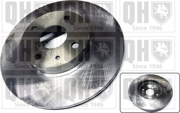 Quinton Hazell BDC4876 - Спирачен диск vvparts.bg