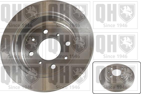 Quinton Hazell BDC4369 - Спирачен диск vvparts.bg