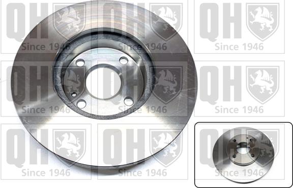 Quinton Hazell BDC4294 - Спирачен диск vvparts.bg