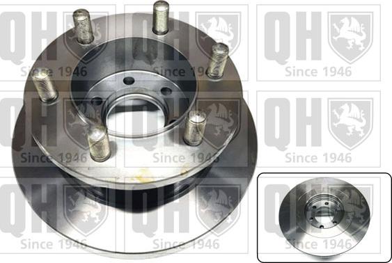 Quinton Hazell BDC4759 - Спирачен диск vvparts.bg