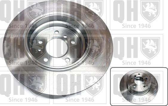 Quinton Hazell BDC4751 - Спирачен диск vvparts.bg