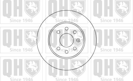 Quinton Hazell BDC4767 - Спирачен диск vvparts.bg