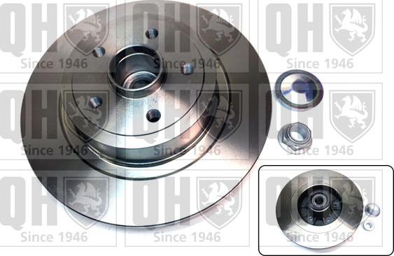 Quinton Hazell BDC5999 - Спирачен диск vvparts.bg