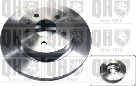 Quinton Hazell BDC5935 - Спирачен диск vvparts.bg