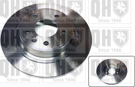 Quinton Hazell BDC5936 - Спирачен диск vvparts.bg