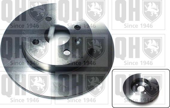 Quinton Hazell BDC5456 - Спирачен диск vvparts.bg