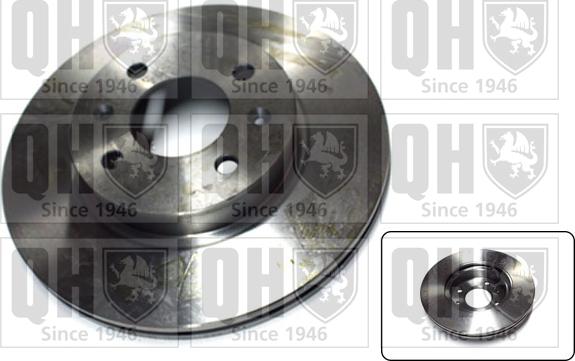 Quinton Hazell BDC5450 - Спирачен диск vvparts.bg