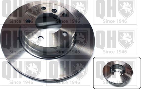 Quinton Hazell BDC5457 - Спирачен диск vvparts.bg