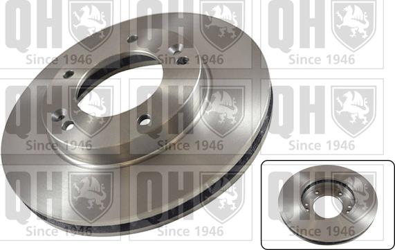 Quinton Hazell BDC5462 - Спирачен диск vvparts.bg