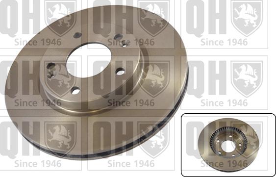 Quinton Hazell BDC5404 - Спирачен диск vvparts.bg