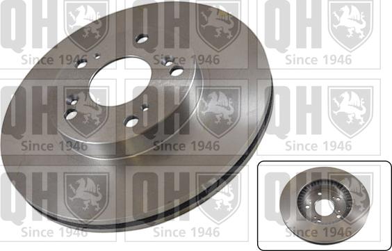 Quinton Hazell BDC5411 - Спирачен диск vvparts.bg