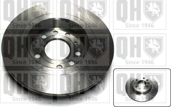 Quinton Hazell BDC5413 - Спирачен диск vvparts.bg