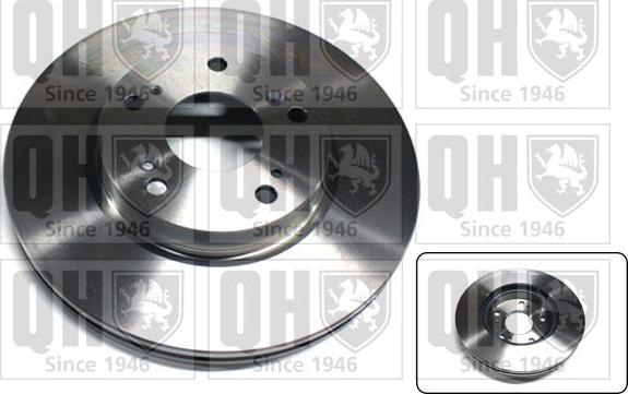 Quinton Hazell BDC5566 - Спирачен диск vvparts.bg