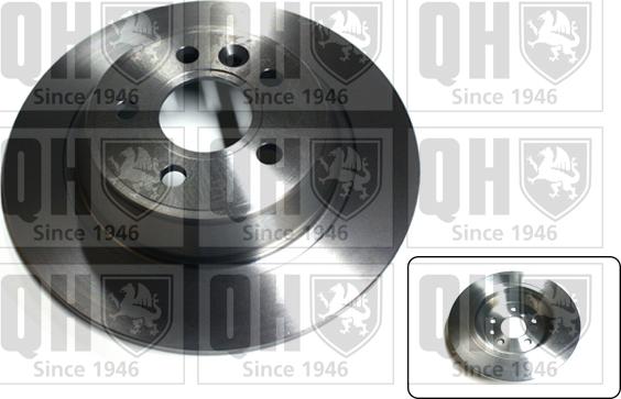 Quinton Hazell BDC5561 - Спирачен диск vvparts.bg