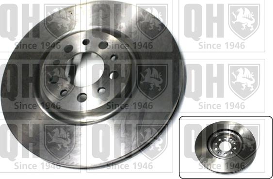 Quinton Hazell BDC5533 - Спирачен диск vvparts.bg