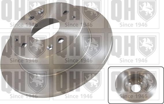 Quinton Hazell BDC5602 - Спирачен диск vvparts.bg
