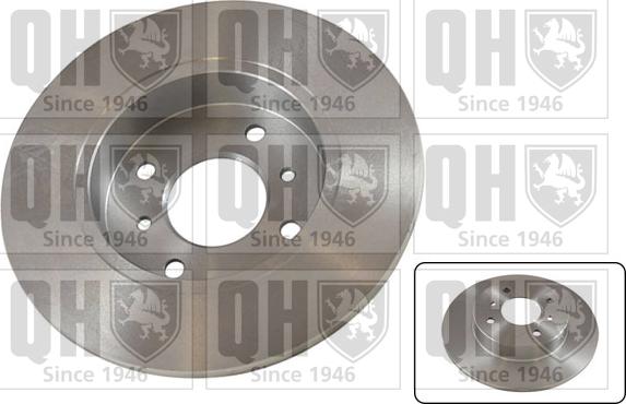 Quinton Hazell BDC5039 - Спирачен диск vvparts.bg