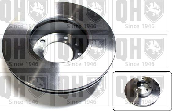 Quinton Hazell BDC5164 - Спирачен диск vvparts.bg