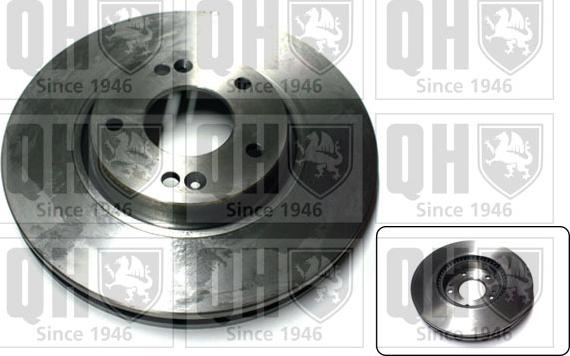Quinton Hazell BDC5855 - Спирачен диск vvparts.bg