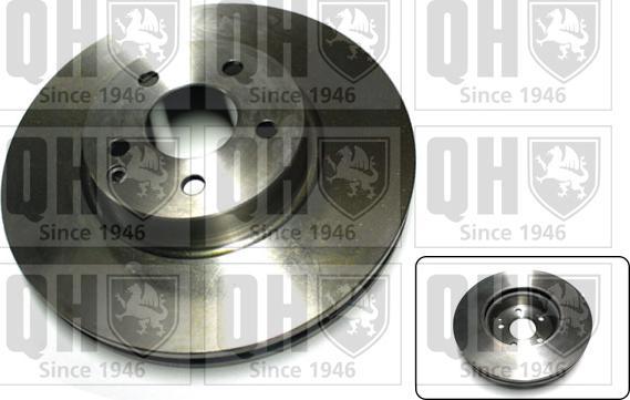 Quinton Hazell BDC5860 - Спирачен диск vvparts.bg