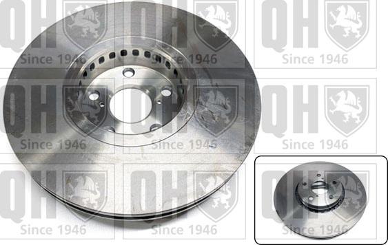 Quinton Hazell BDC5888 - Спирачен диск vvparts.bg